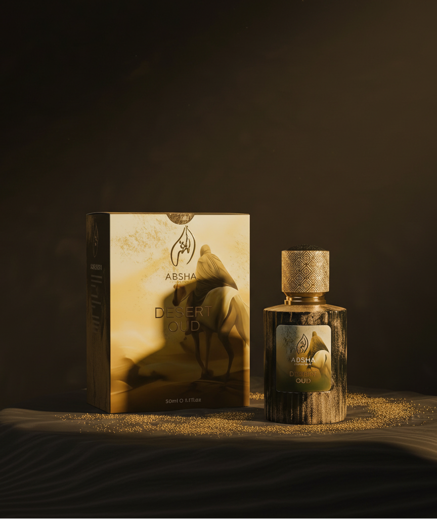 Desert Oud – Professional Product Image