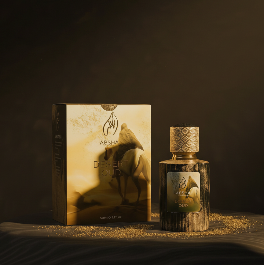 Desert Oud – Professional Product Image